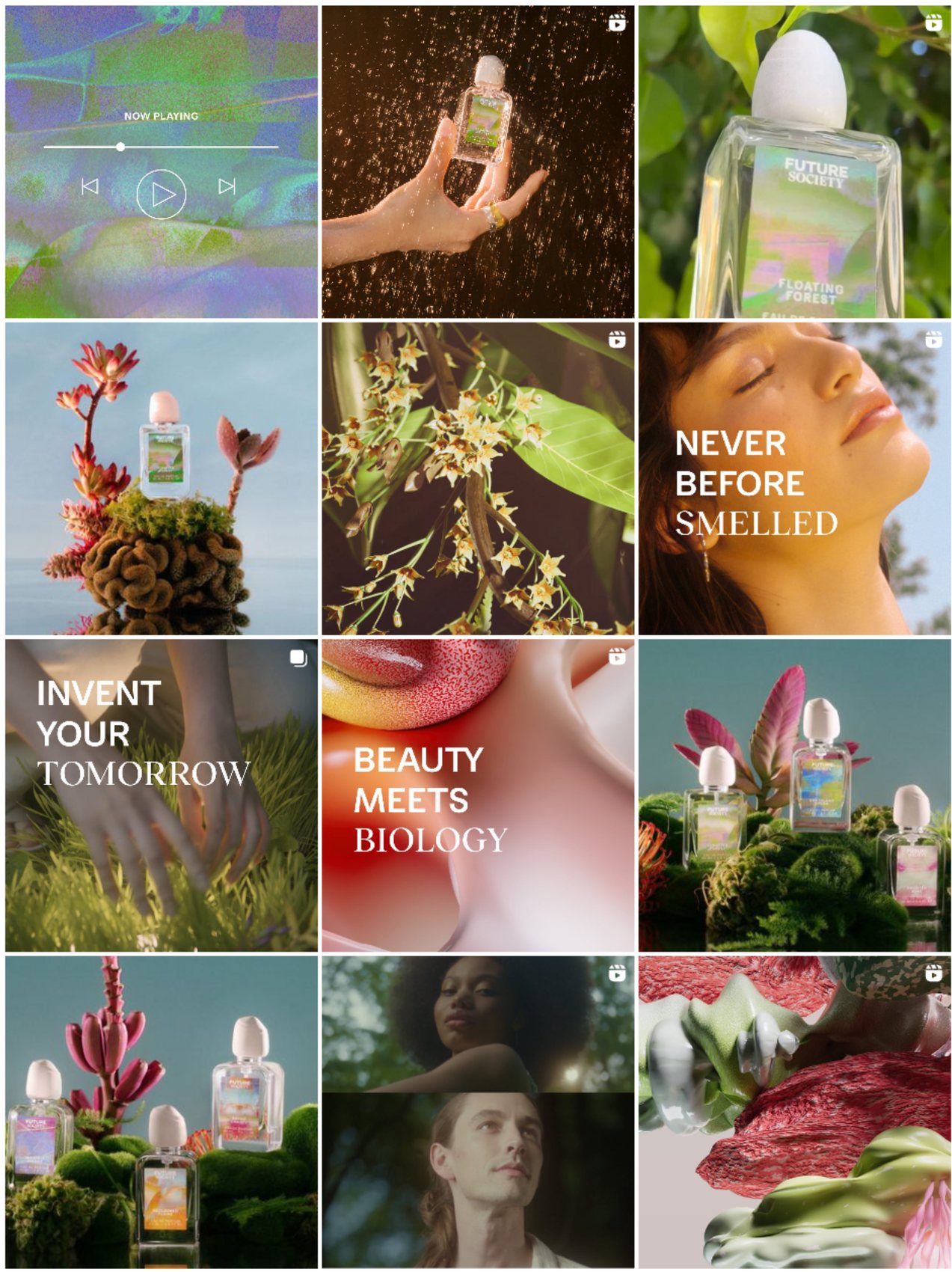 The Future Society Instagram grid