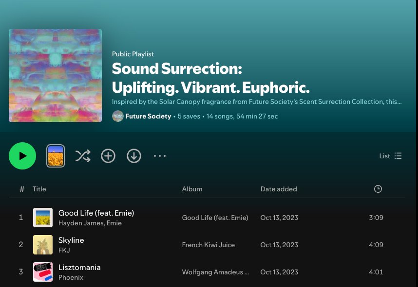 Sound Surrection — the Spotify playlist scoring the collection