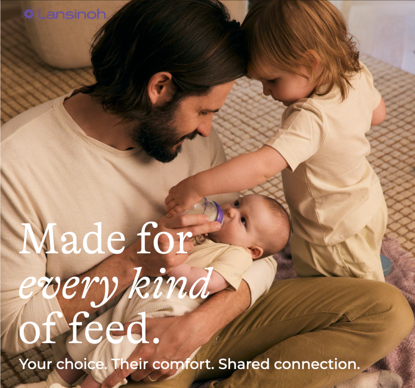 Lansinoh campaign — Made for every kind of feed