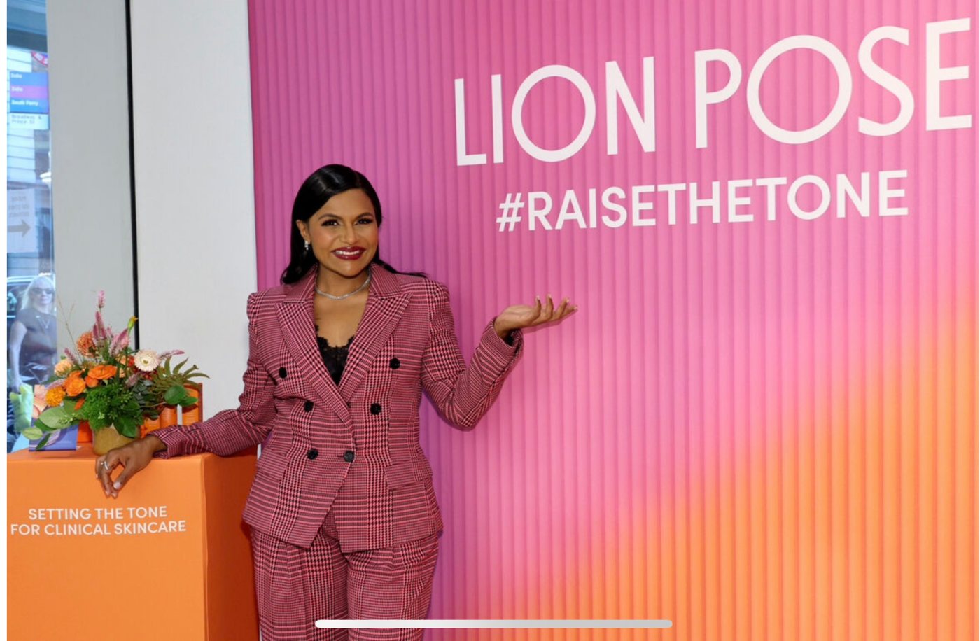 Mindy Kaling at the Sephora SoHo meet-and-greet